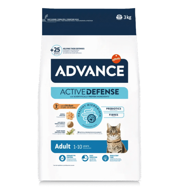 Advance Cat Adult 15кг - пилешко и ориз